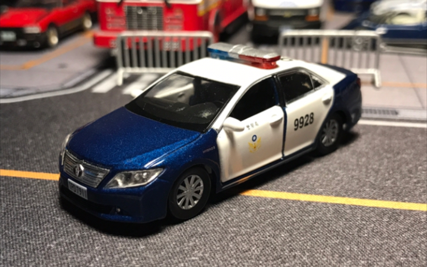 【车模速览】中国台湾省特别篇01,tiny微影2011丰田凯美瑞台湾省警车