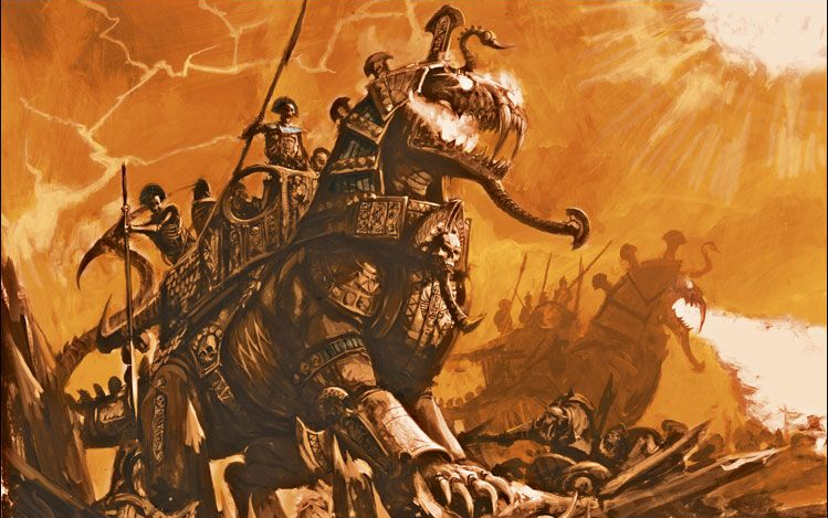 中古战锤历史番外古墓王的军队