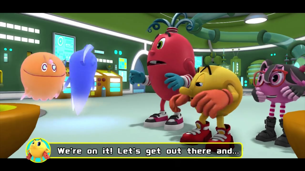 【ps3游戏回顾】吃豆人的鬼魅历险 通关视频 pac-man & the ghostly