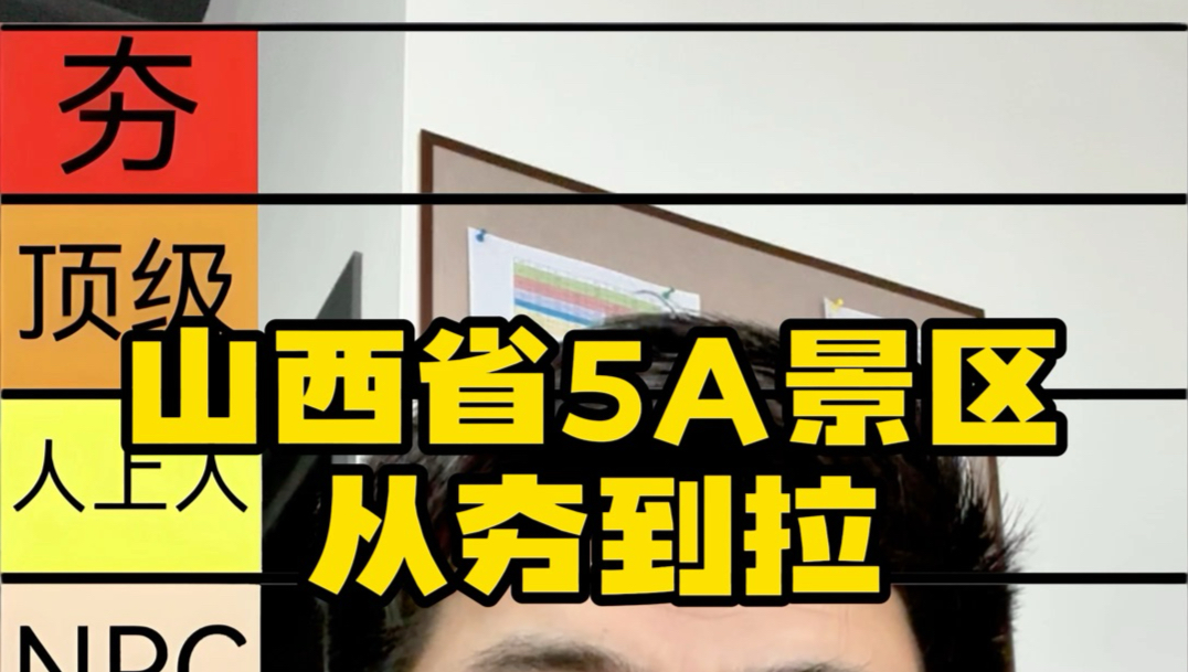 山西省5A景区从夯到拉。