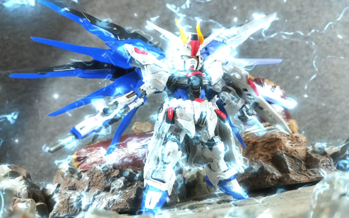 新时代的自由之翼!mgsd 高达seed 自由高达 freedom gundam