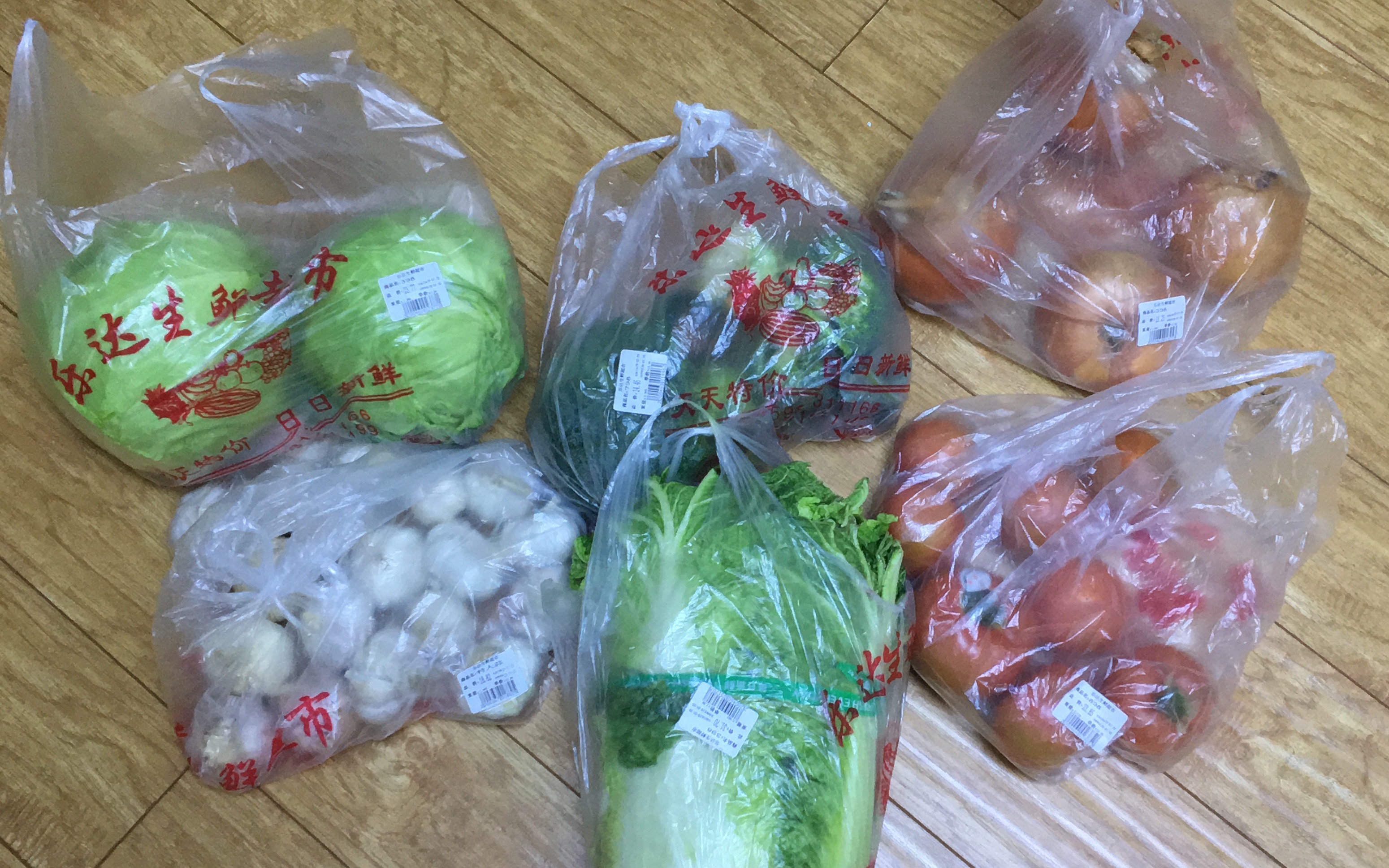 我妈过年买菜篇