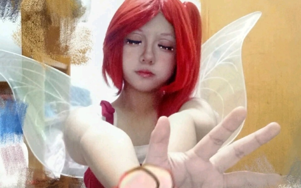 【小花仙椿cos】14岁的最后一个月尝试了cos.