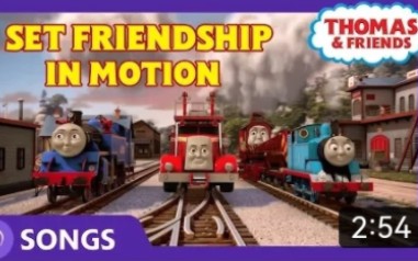 [图]Set Friends in Motion（Let's Go）Steam Team Sing Alongs Thomas & Friends 托马斯和朋友歌曲