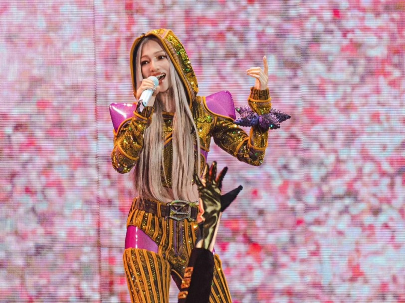 张韶涵演唱会-开幕(金)"因"我而起 破茧