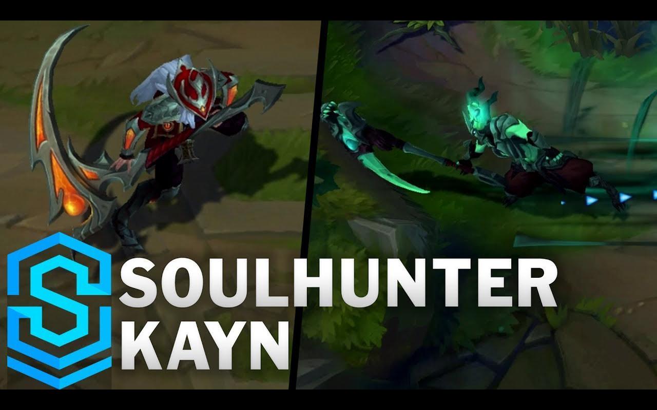 「皮肤档案室」凯隐·影流之镰 —— 摄魂猎手 - 英雄联盟