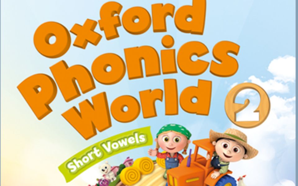 [图]【少儿英语自然拼读系列】牛津自然拼读Oxford Phonics World 2级：短元音a、e、i、o、u