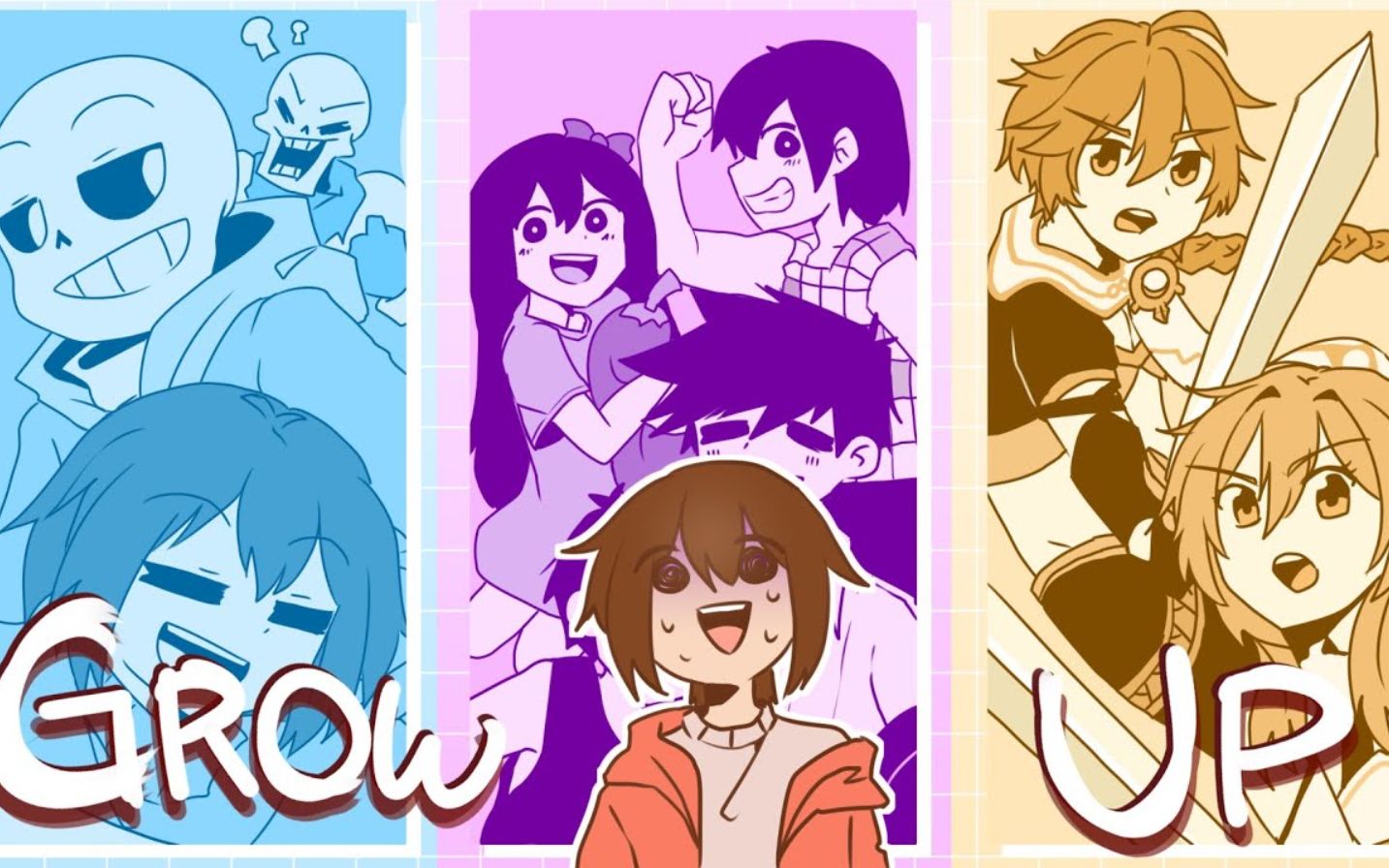 [图]【Undertale/Omori/原神/meme】Grow Up（Ichika）