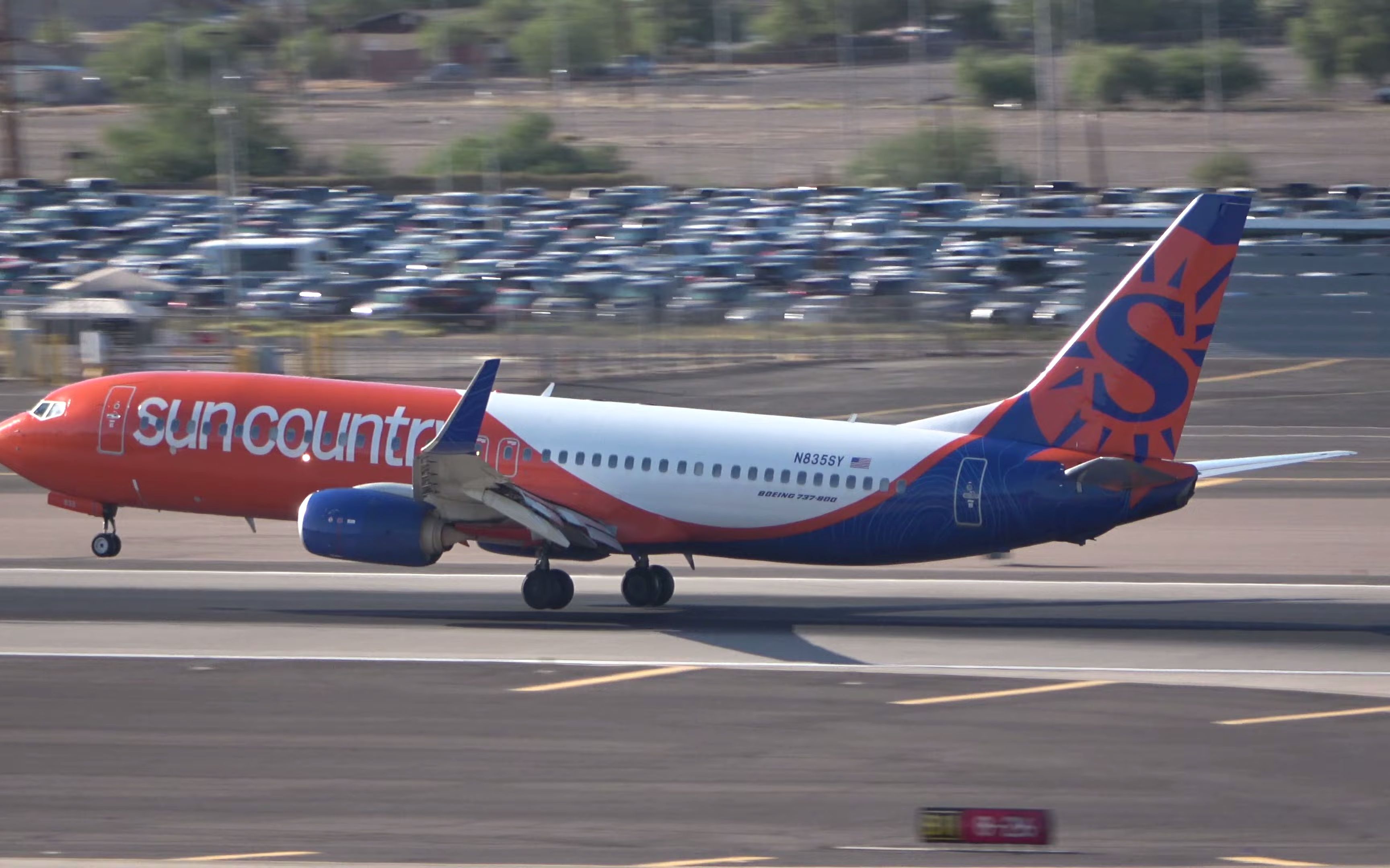 菲尼克斯天港国际机场起降|4k