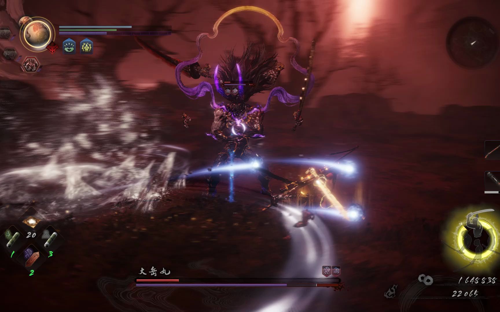 仁王2大岳丸含泪结束一周目