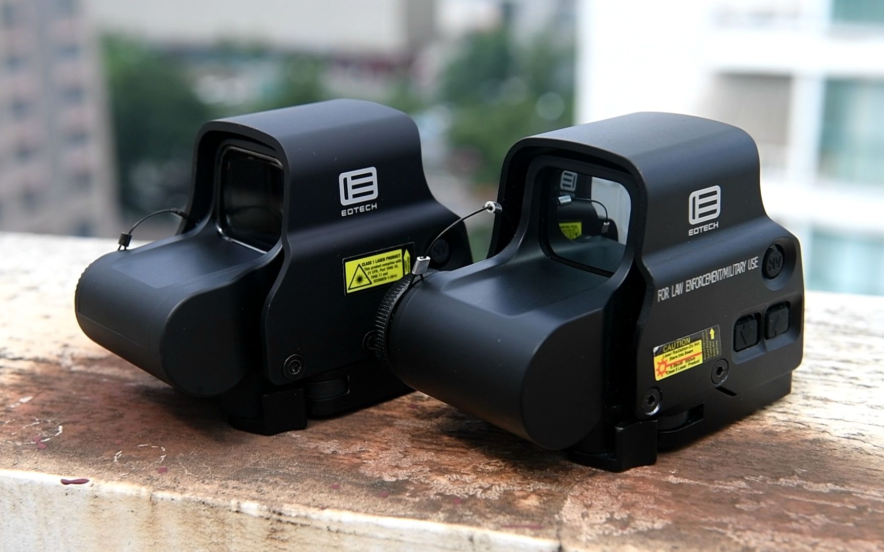 真品vs山寨eotechexps30全息瞄准镜全面介绍评测
