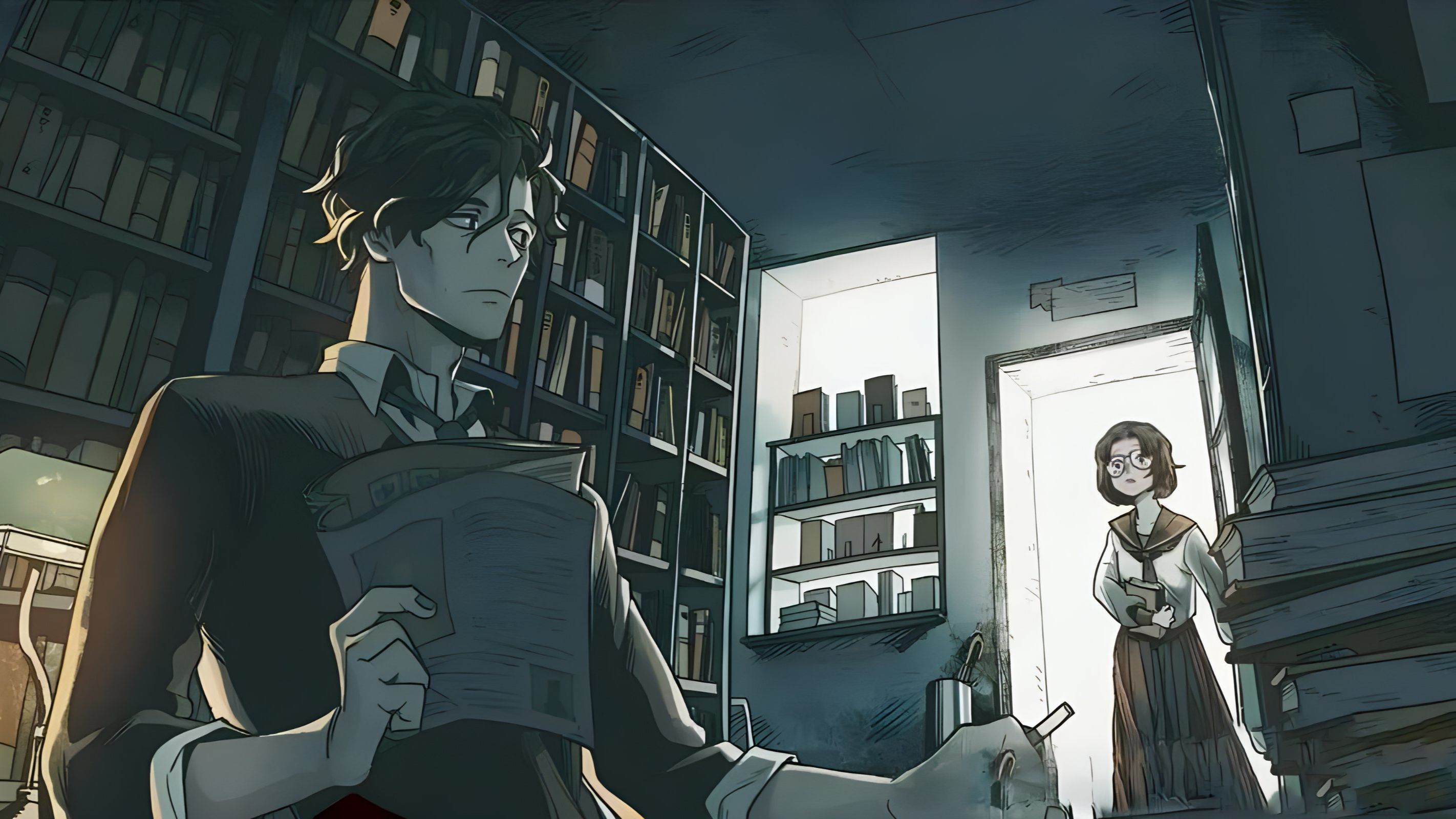 初玩克苏鲁风游戏《寄居隅怪奇事件簿》实况③