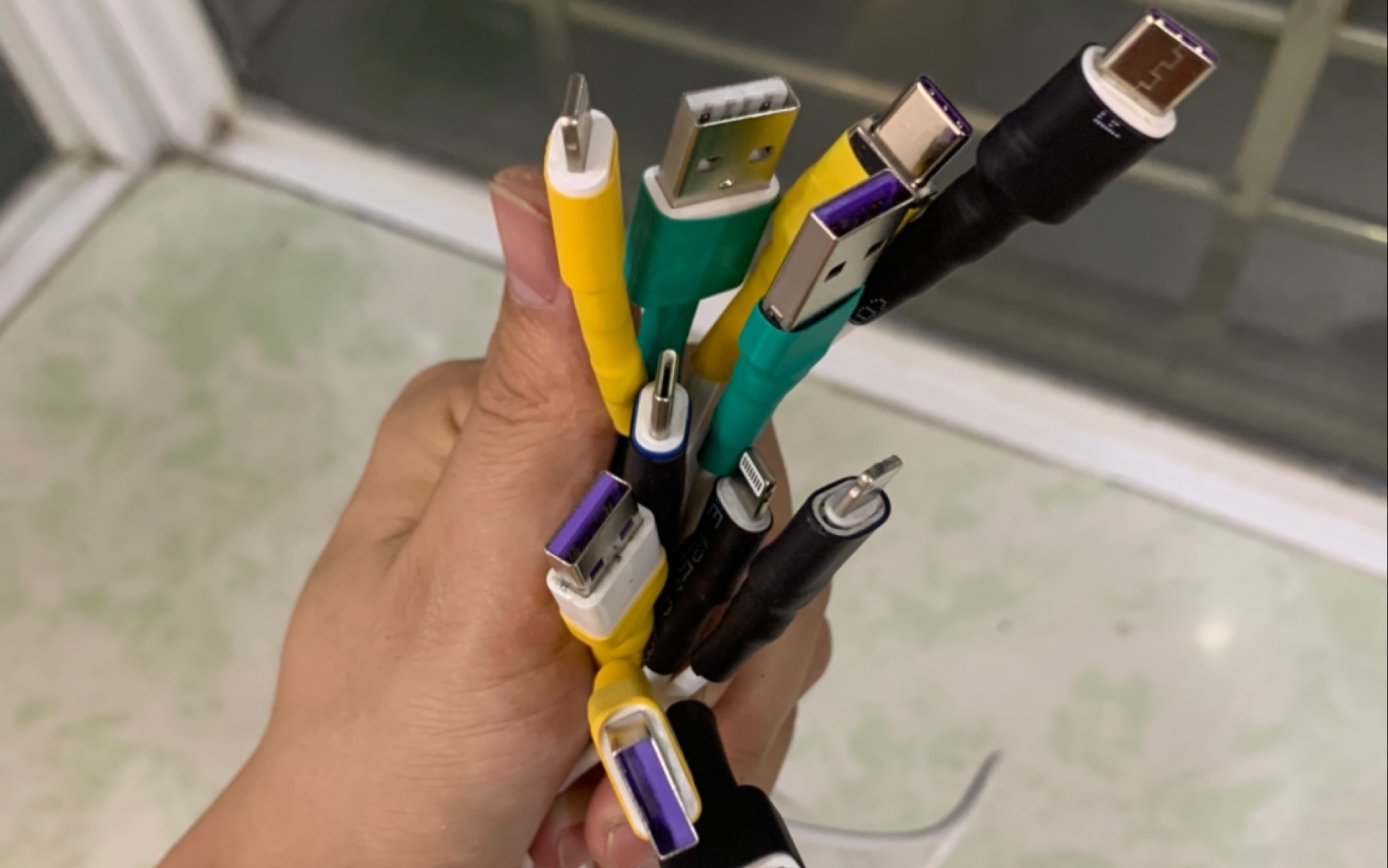 焊接usb快充苹果数据线,2米长加粗