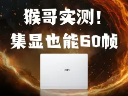 Download Video: 集显也能60帧畅玩《黑猴》？华为MateBook GT 14实测