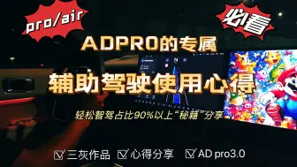 Descargar video: 理想Pro/Air车主们看过来（4）｜OTA6.0后，辅助驾驶也变得很好用，强烈推荐Pro/Air车主们看一下。