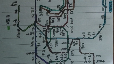 [图]香港地铁线路图