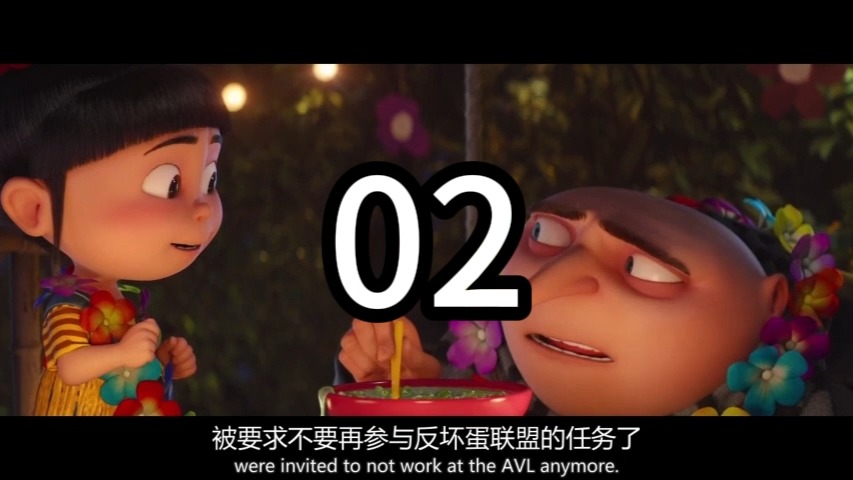 Learn English with Movies看电影学英语| despicable me 3 神偷奶爸02哔哩哔哩bilibili