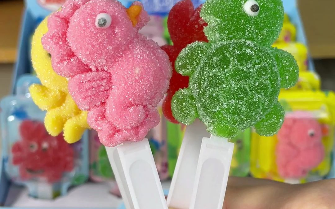 可爱的海洋小造型软糖,你们馋了么