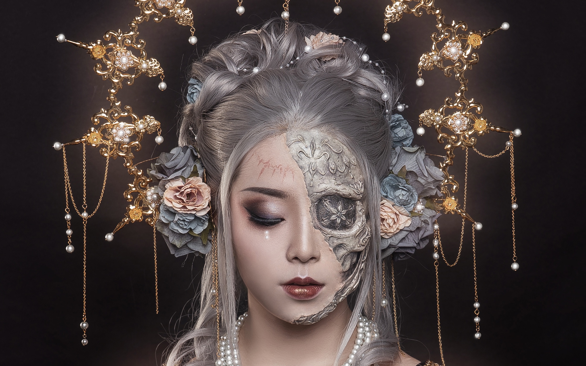 晴晴学了四个月花费5万的特效化妆能做到什么结业设计白骨夫人