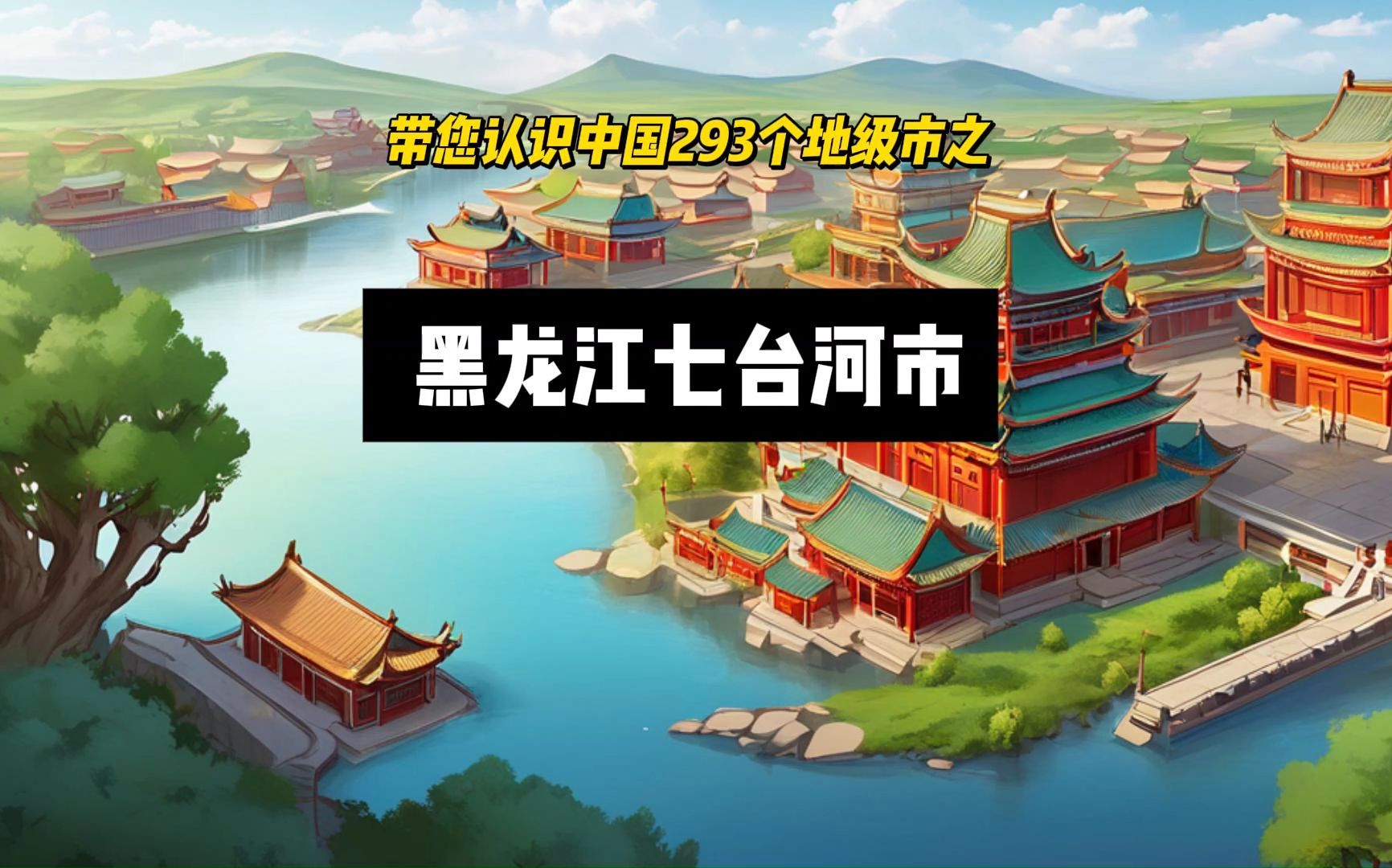 带您认识中国293个地级市之黑龙江省(黑)七台河市哔哩哔哩bilibili