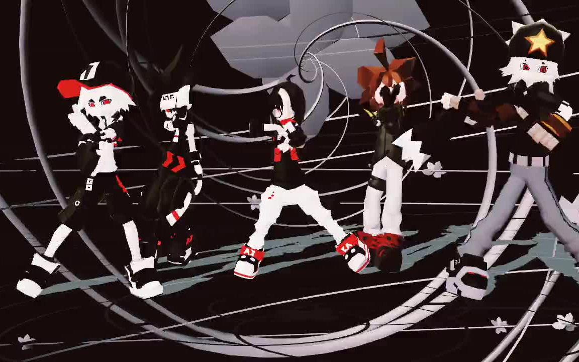 凹凸世界mmd凹凸黑化组一骑当千