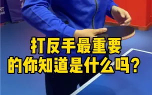 Télécharger la video: 怎么样去打好反手？