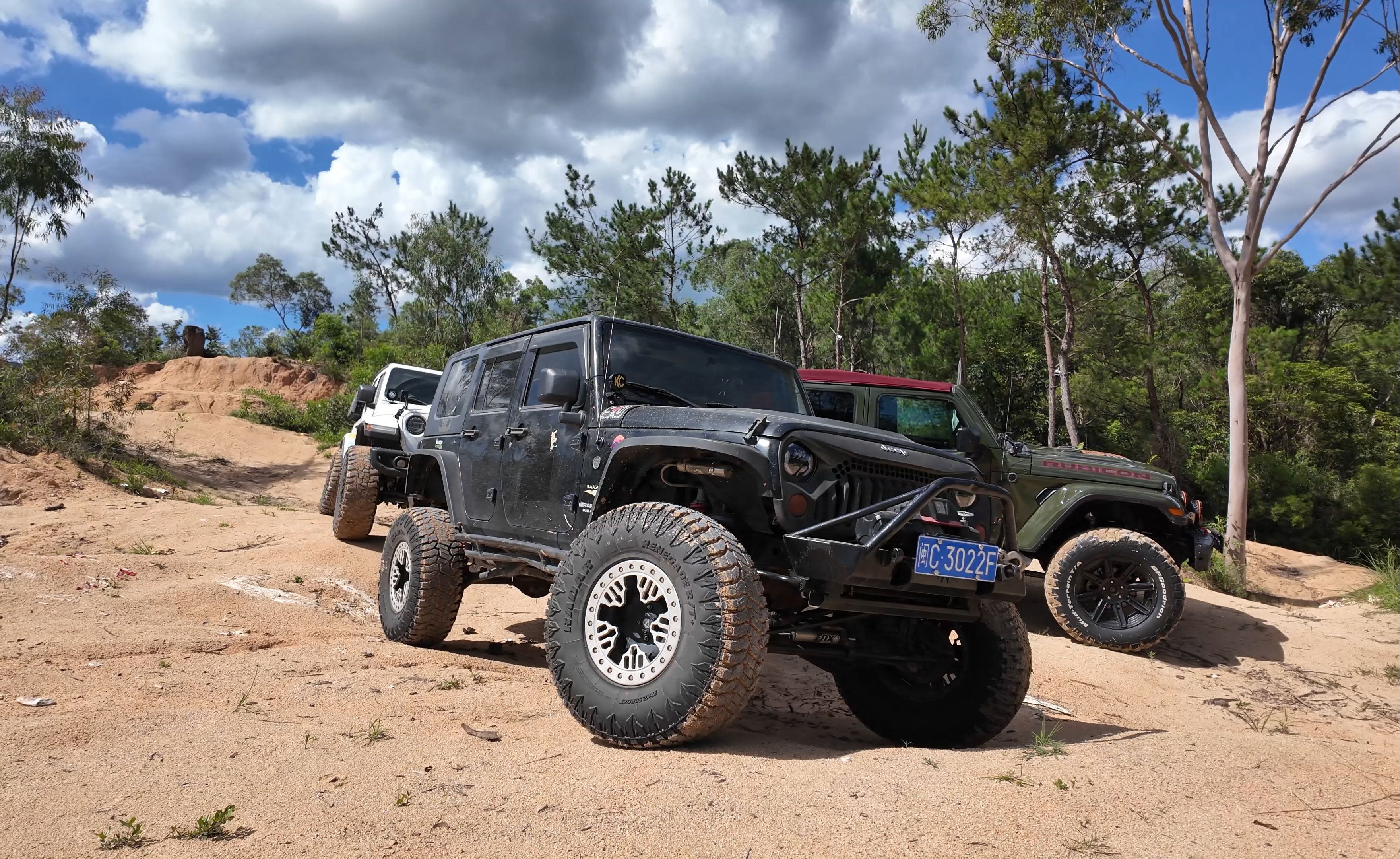 是骡子是马溜溜就知道,牧马人车队挑战惠安训练基地