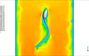 Скачать видео: ANSYS Fluent UDF#精子运动仿真/精子运动模拟/精子CFD模拟/精子CFD仿真