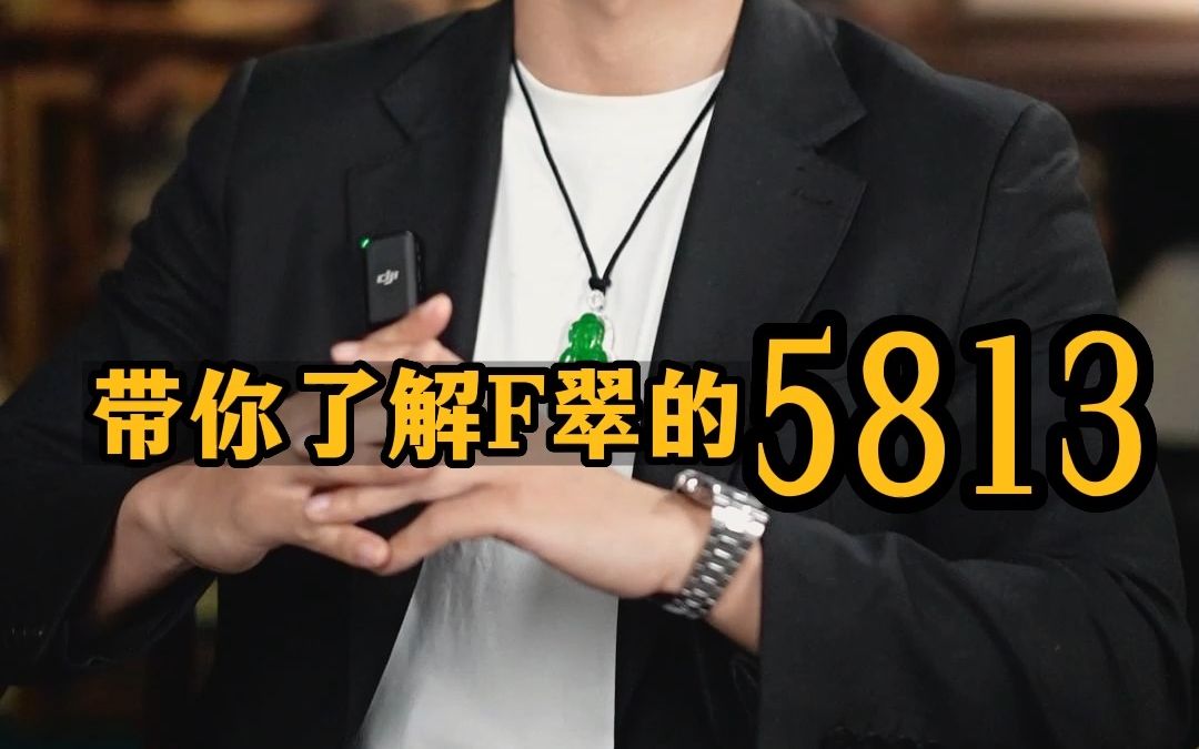 翡翠中的5813是什么意思?!哔哩哔哩bilibili