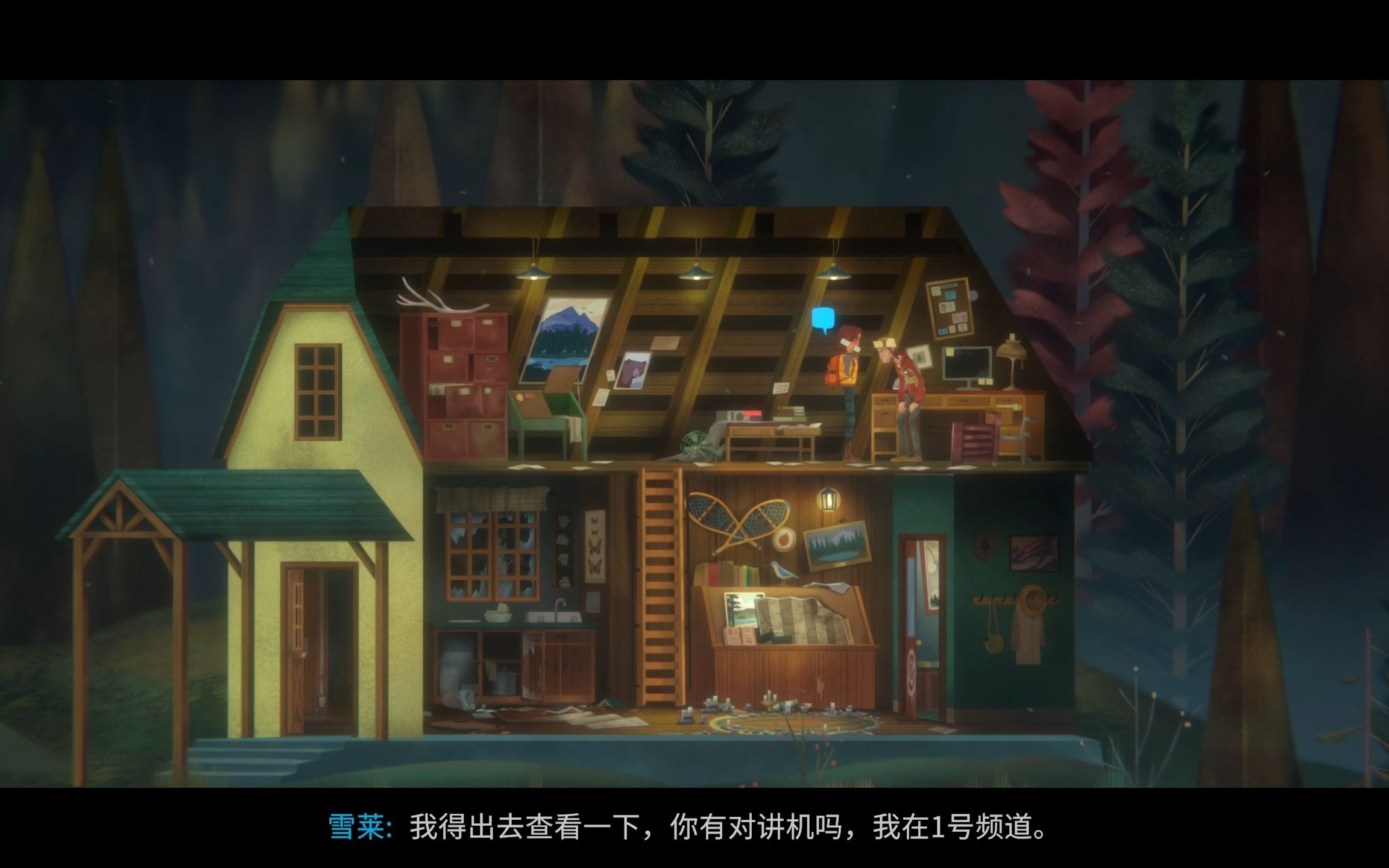 [图]OXENFREE II: Lost Signals (奥森弗里2|狼奔豕突2|淡夜未央2：消失的信号) 个人流程 part.4