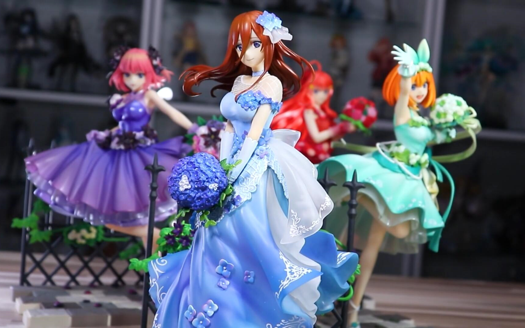 中野三玖 鲜花礼服【ssf制作,estream发行】1/7手办开箱~五等分的新娘