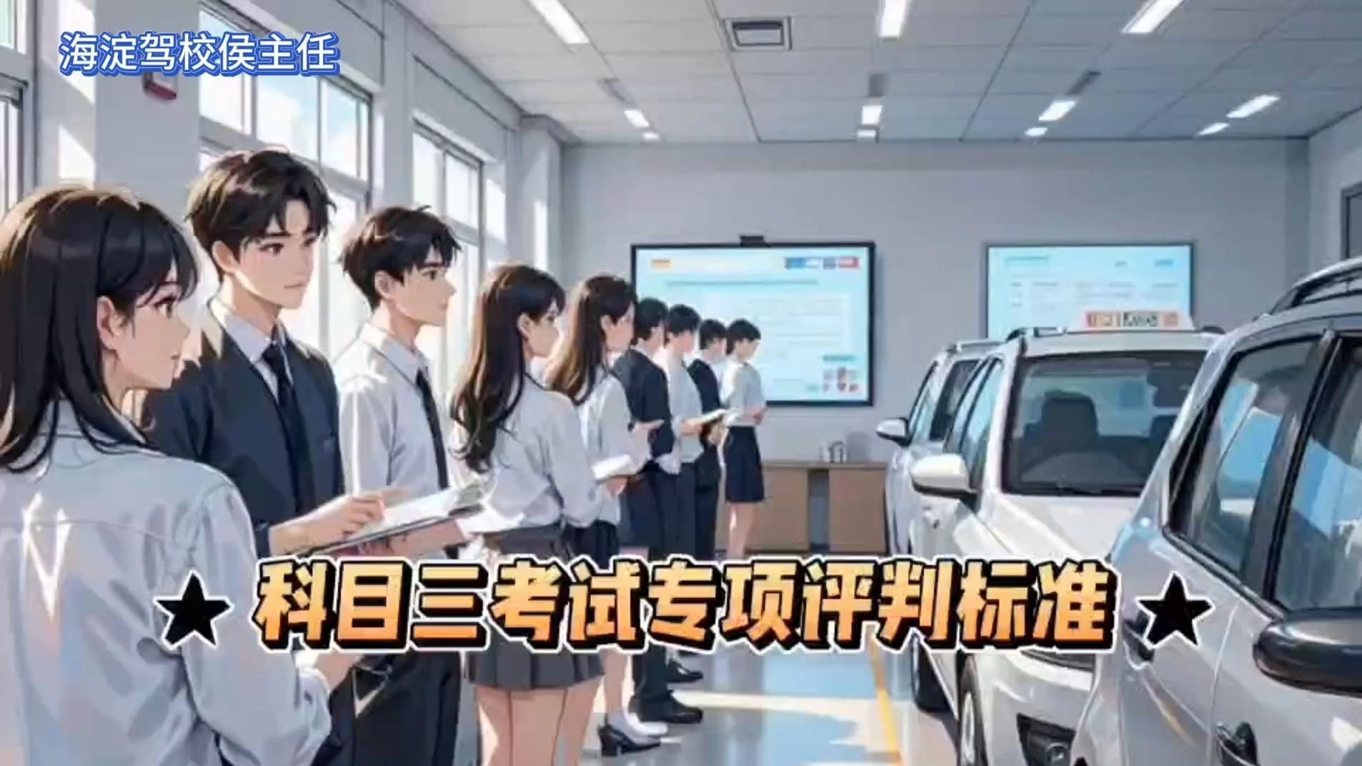 侯主任说 | 科目三考试专项评判标准