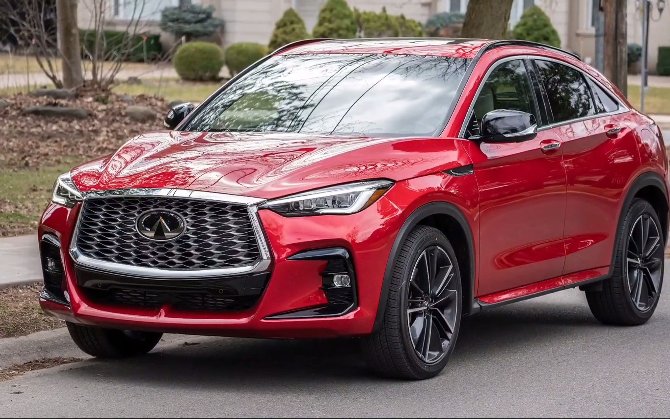 新车丨2022款英菲尼迪qx55-时尚的跨界suv