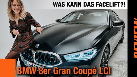 字幕 Bmw 8 系gran Coupe 22 改款有多好 评论内饰m850i Xdrive Lci 哔哩哔哩