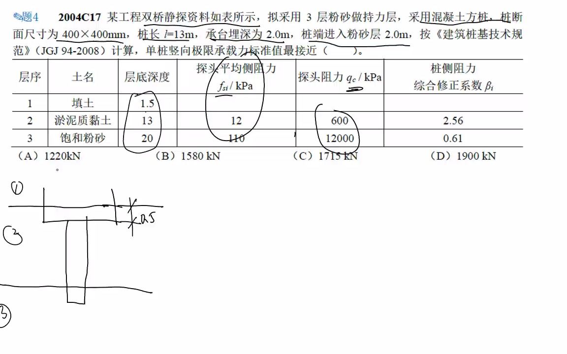 第101课双桥静力触探及案例讲解课哔哩哔哩bilibili