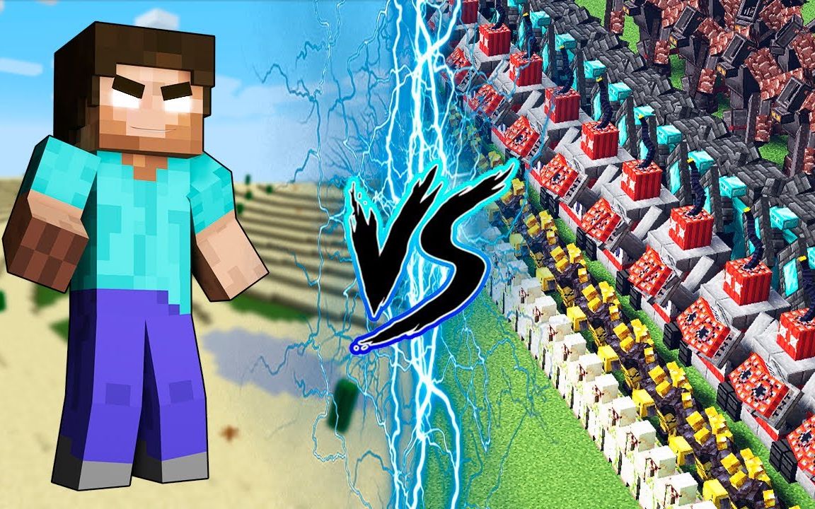 【我的世界】him vs 傀儡军队