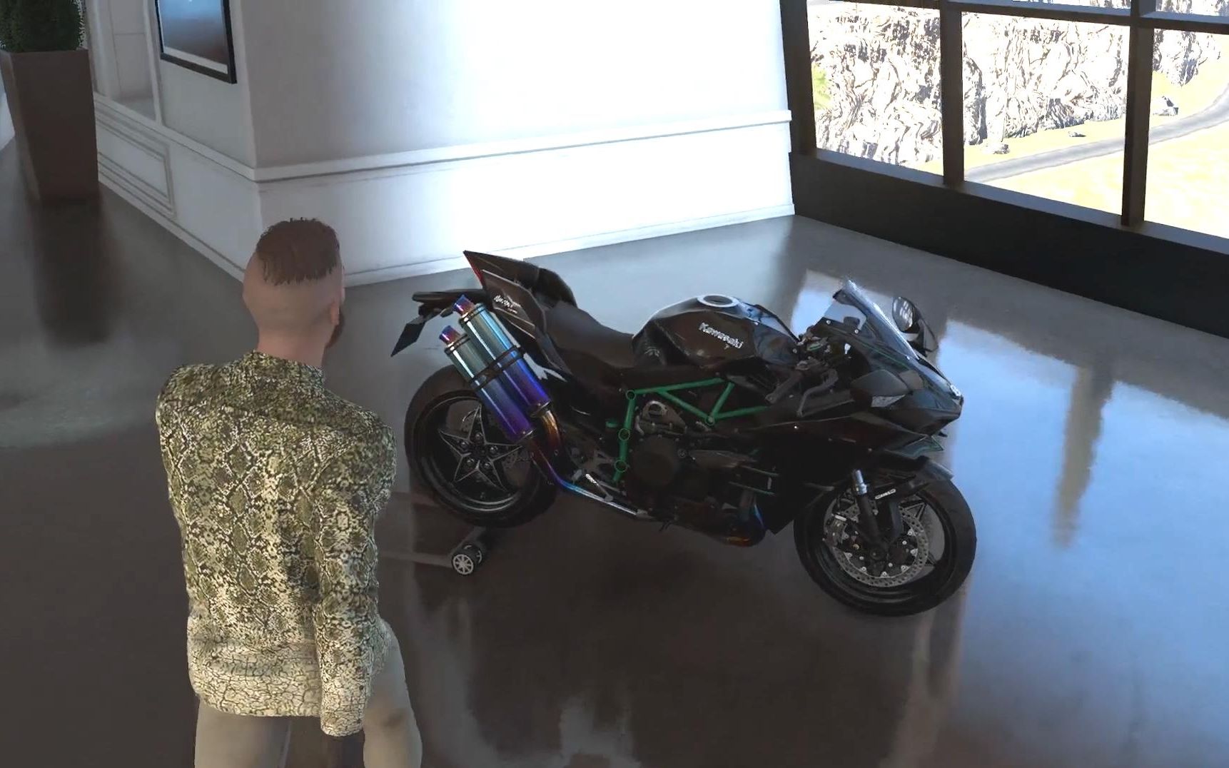 飙酷车神2圆你机车梦川崎h2体验