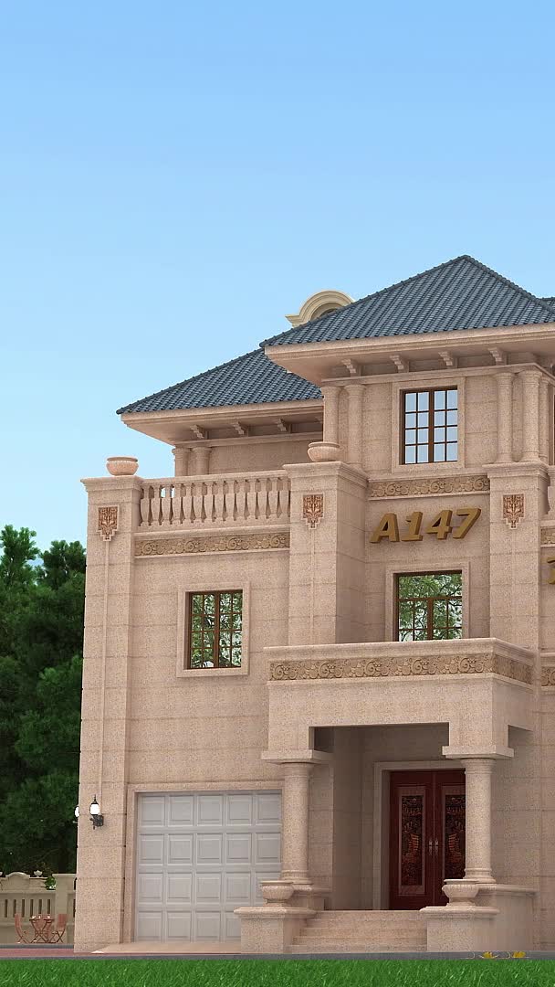 样式超美超经典,一栋别墅让你对农村刮目相看