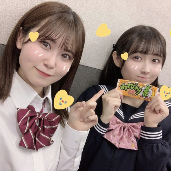 会沢紗弥と花井美春の「まったく、女子高生は最高だぜ