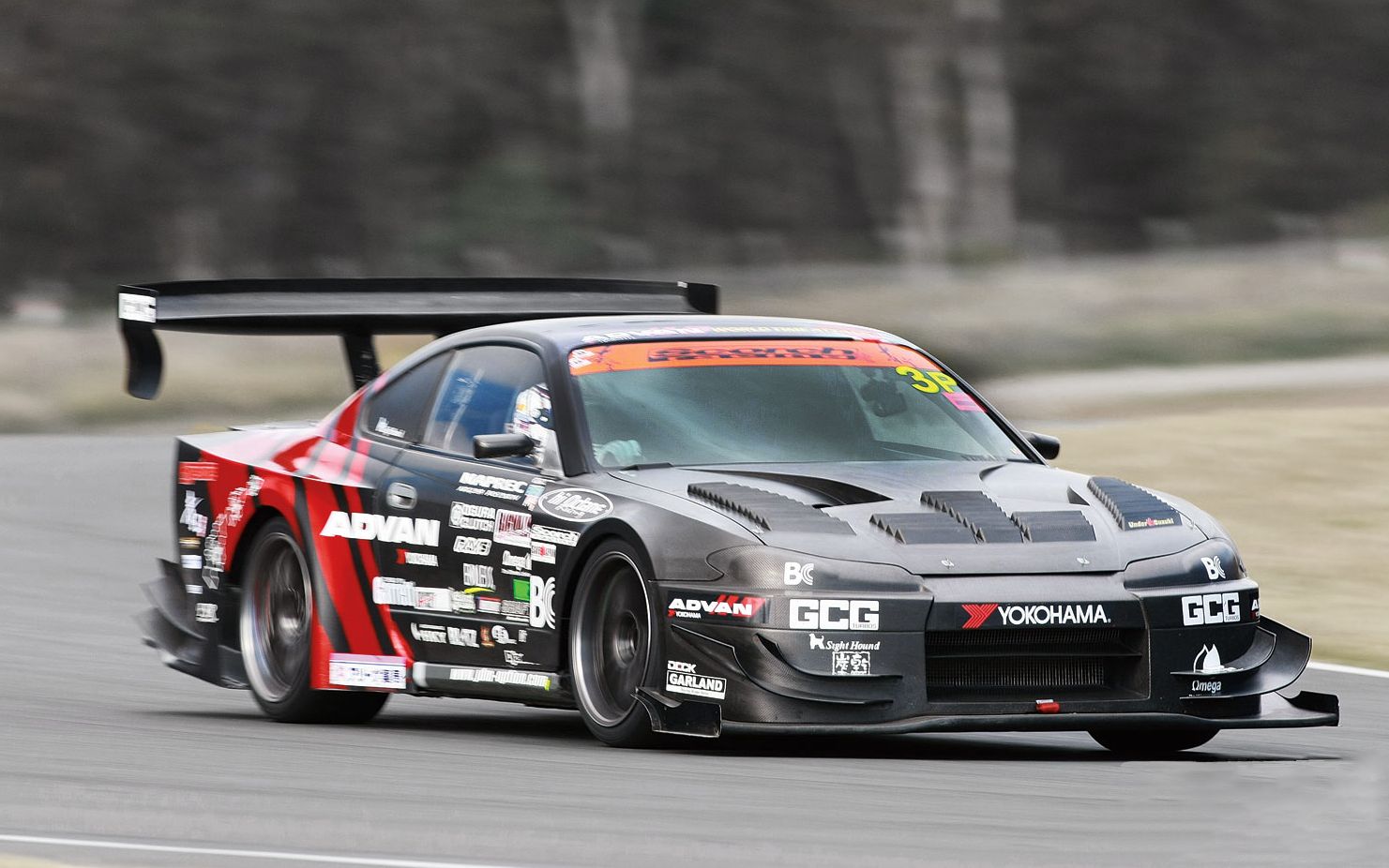 屡破筑波纪录的nissan silvia time attack spec (s15) 赛道测试