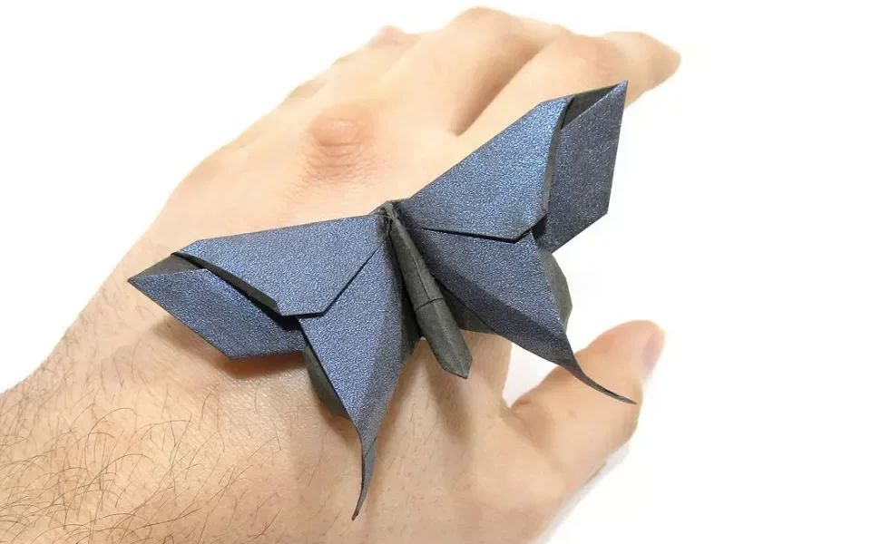 【mariano zavala】蝴蝶折纸教程origami alexander swallowtail