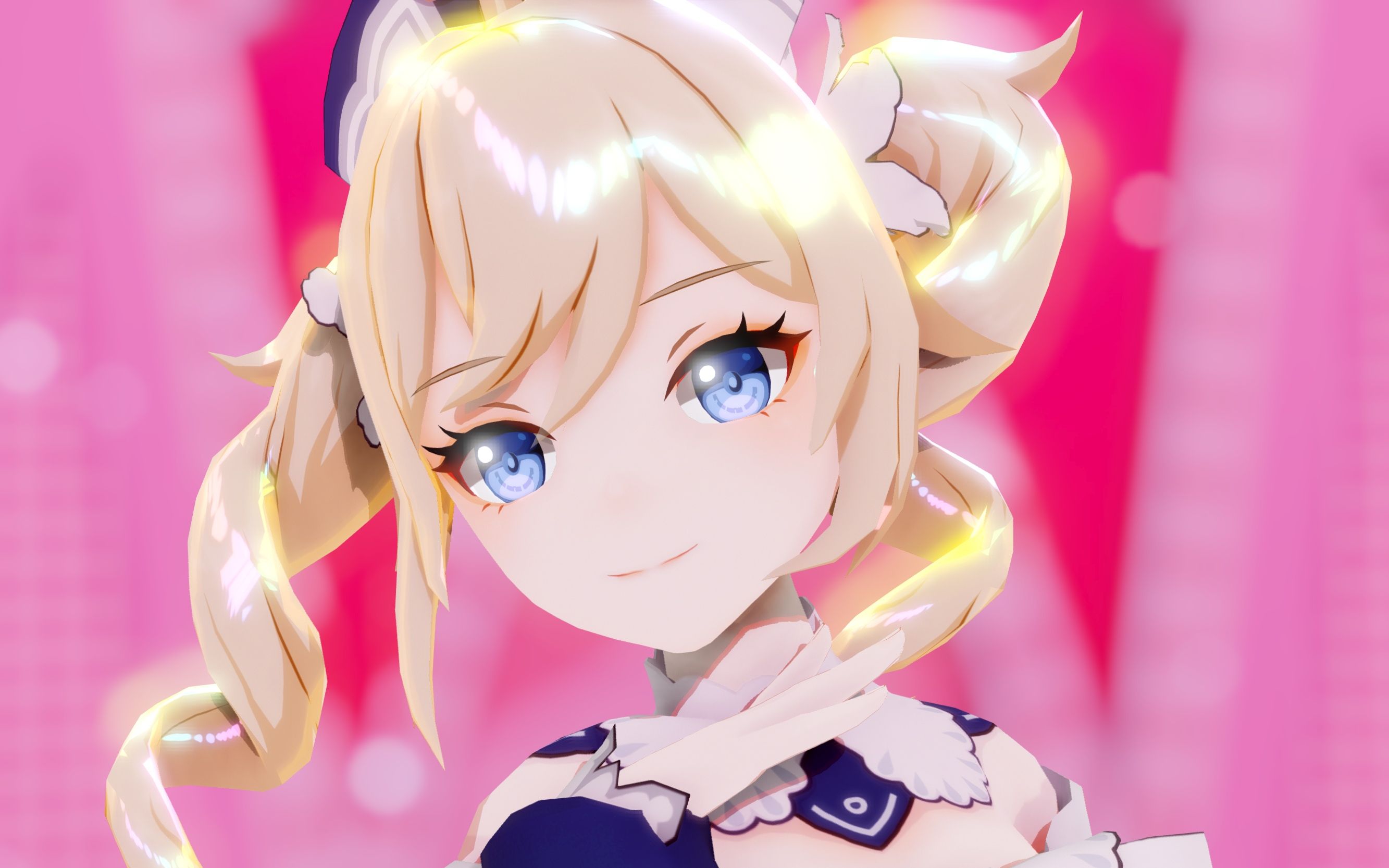 [原神芭芭拉] 我就是蒙德城的闪耀偶像~旅行者快来给我打call吧78