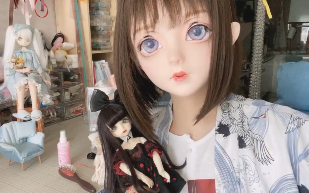 【bjd】[关于娃娃]第三期:假发哔哩哔哩bilibili