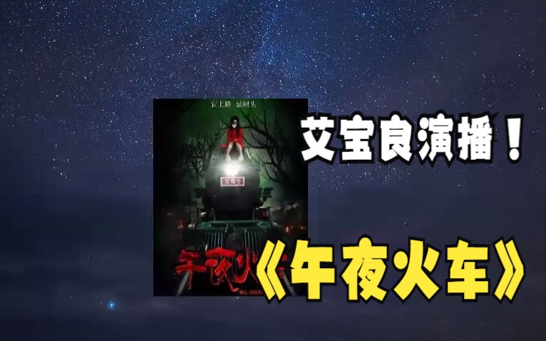 【有声书】《午夜火车》演播 艾宝良哔哩哔哩bilibili