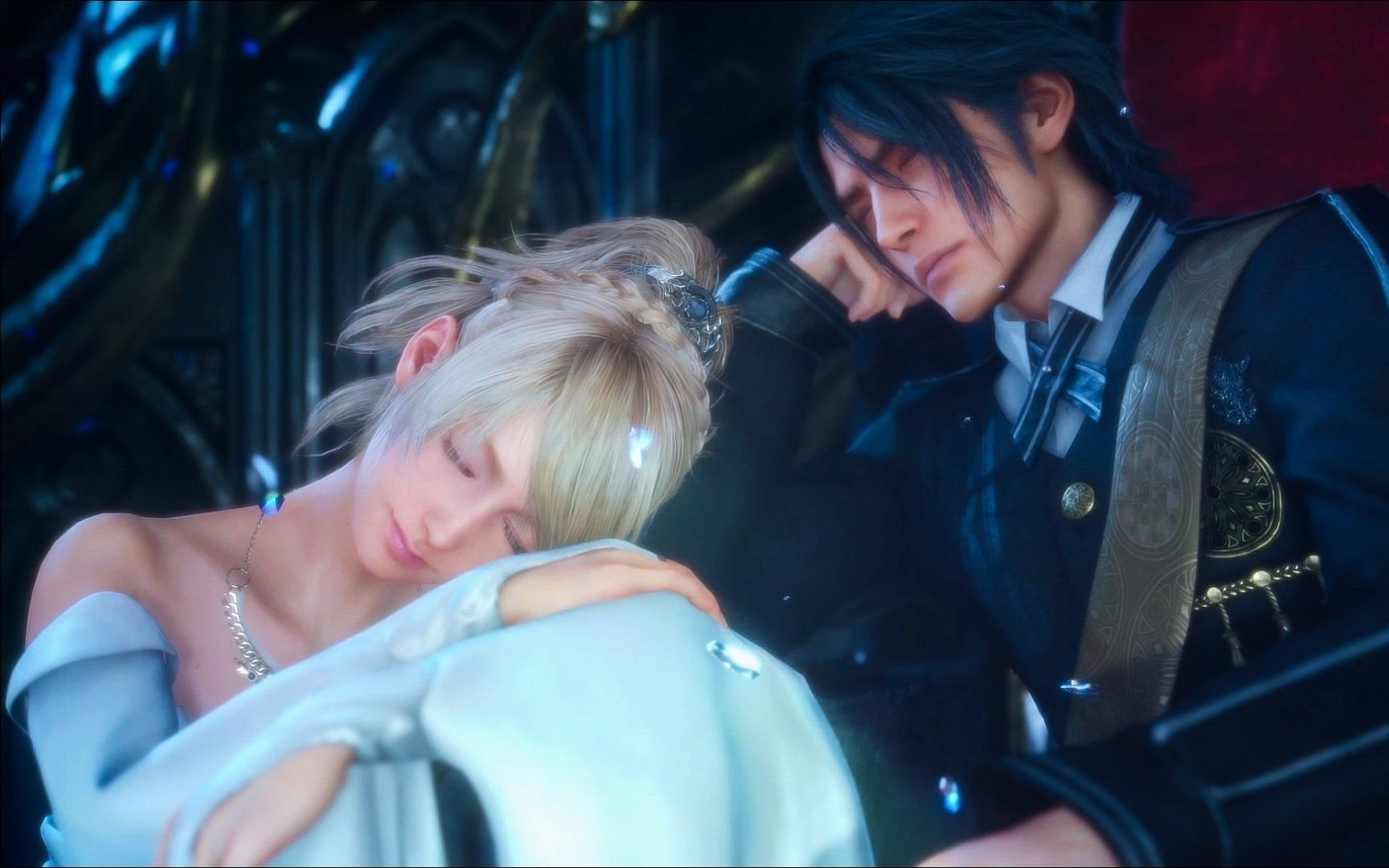 最终幻想15露娜之死游戏史上最美cg