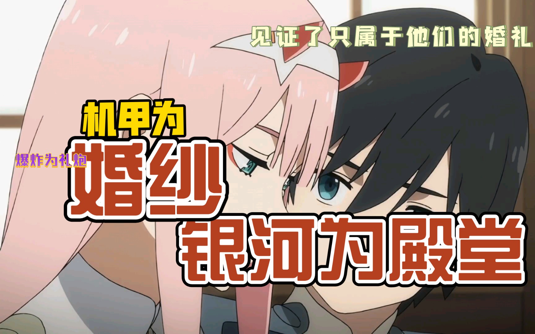 国家队02 机甲为婚纱,银河为殿堂,爆炸为礼炮,见证了只属于他们的婚礼