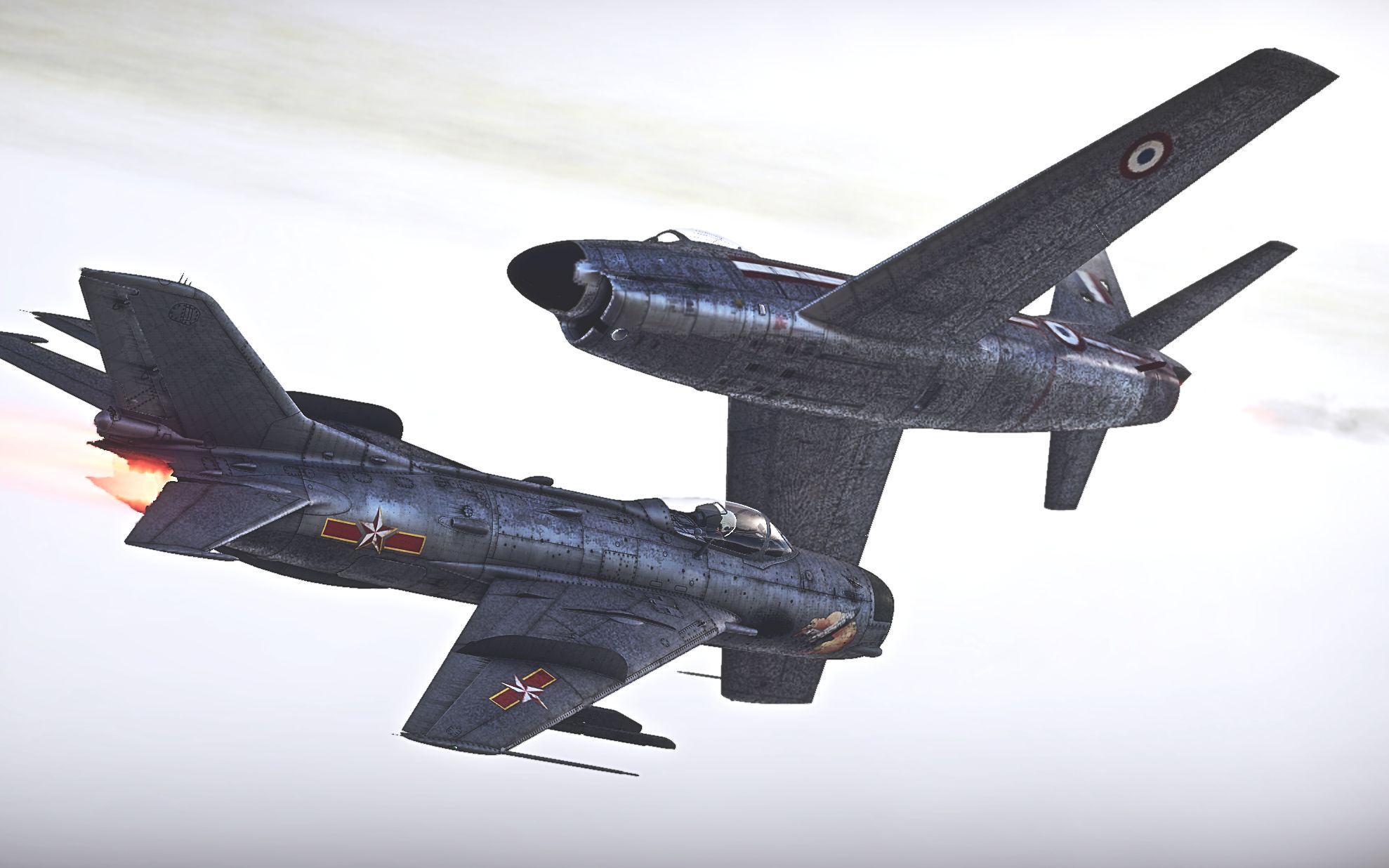 敢不敢跟歼6比划比划十字切【战争雷霆国服】_哔哩哔哩 (゜-゜)つロ