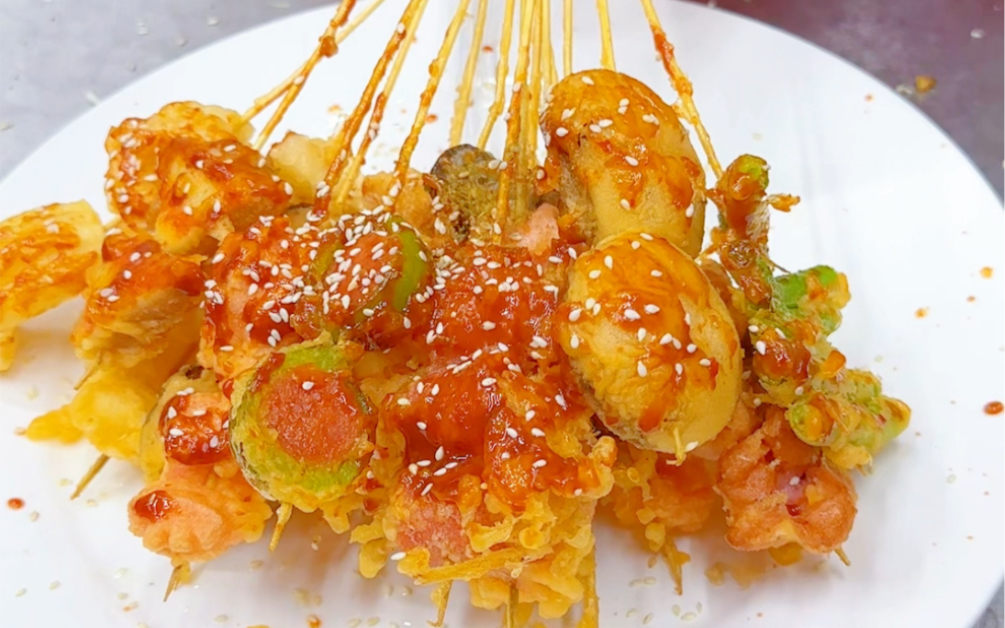 南阳哪里教学脆皮炸串酱料做法