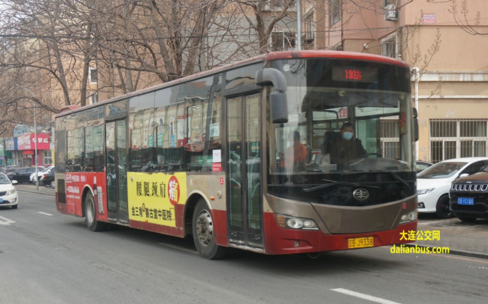 大连公交19路pov(中山广场方向)