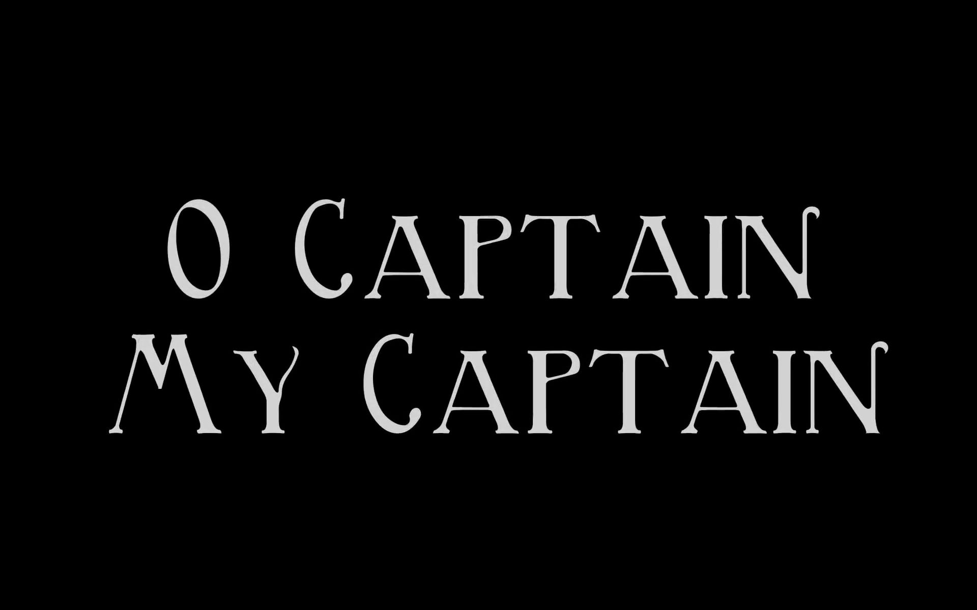 ocaptain my captain图片